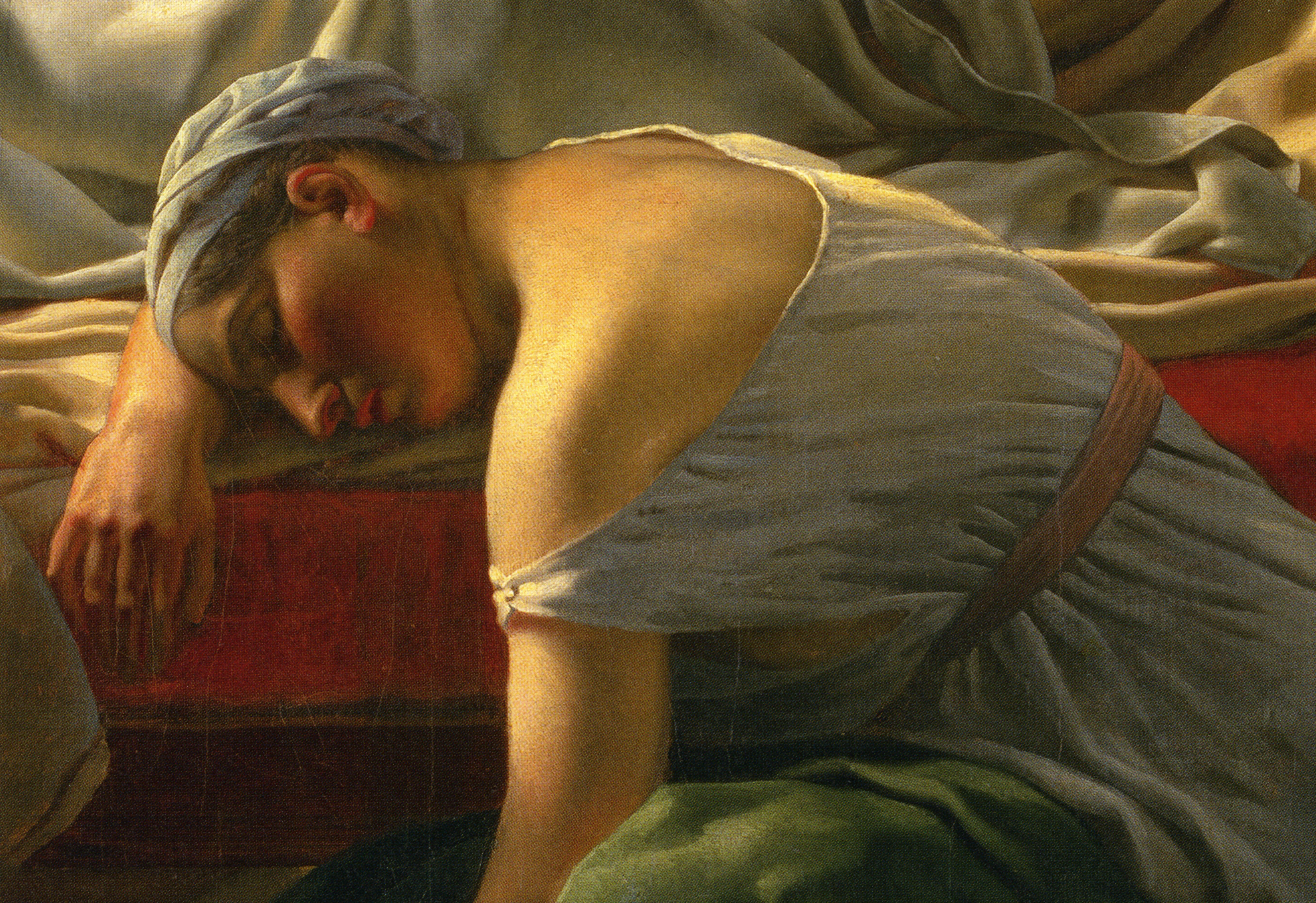 Eckersberg_Sleeping Woman in Antique Dress, Alcyone's Nurse, 1813-15_p130_R
