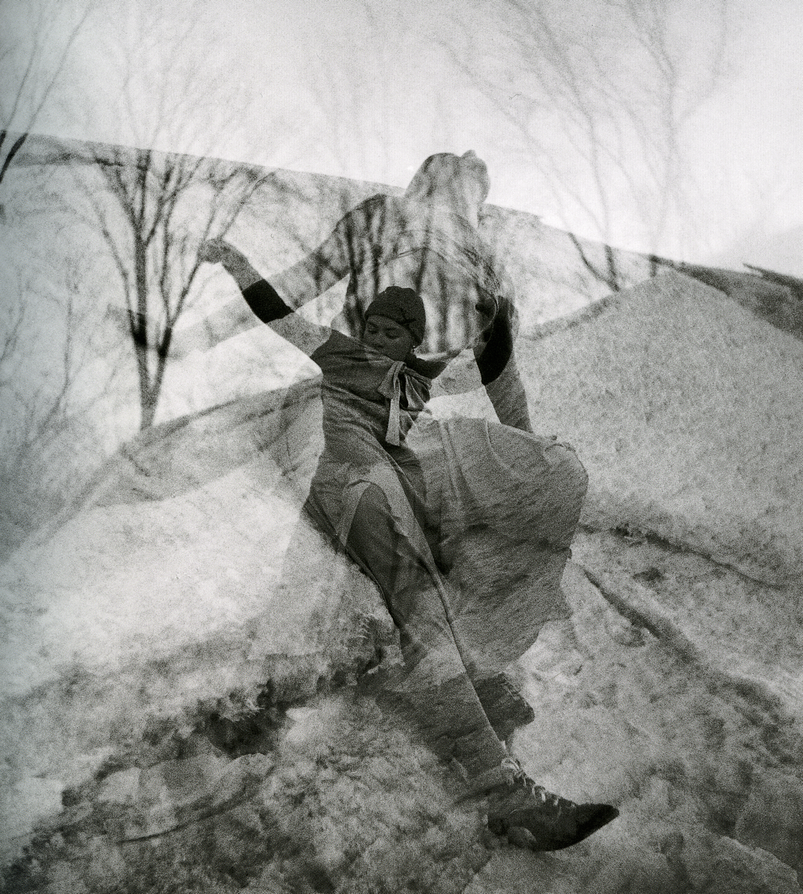 Perron_FSullivan_dans dans la neige_fév1948_pl36_p104