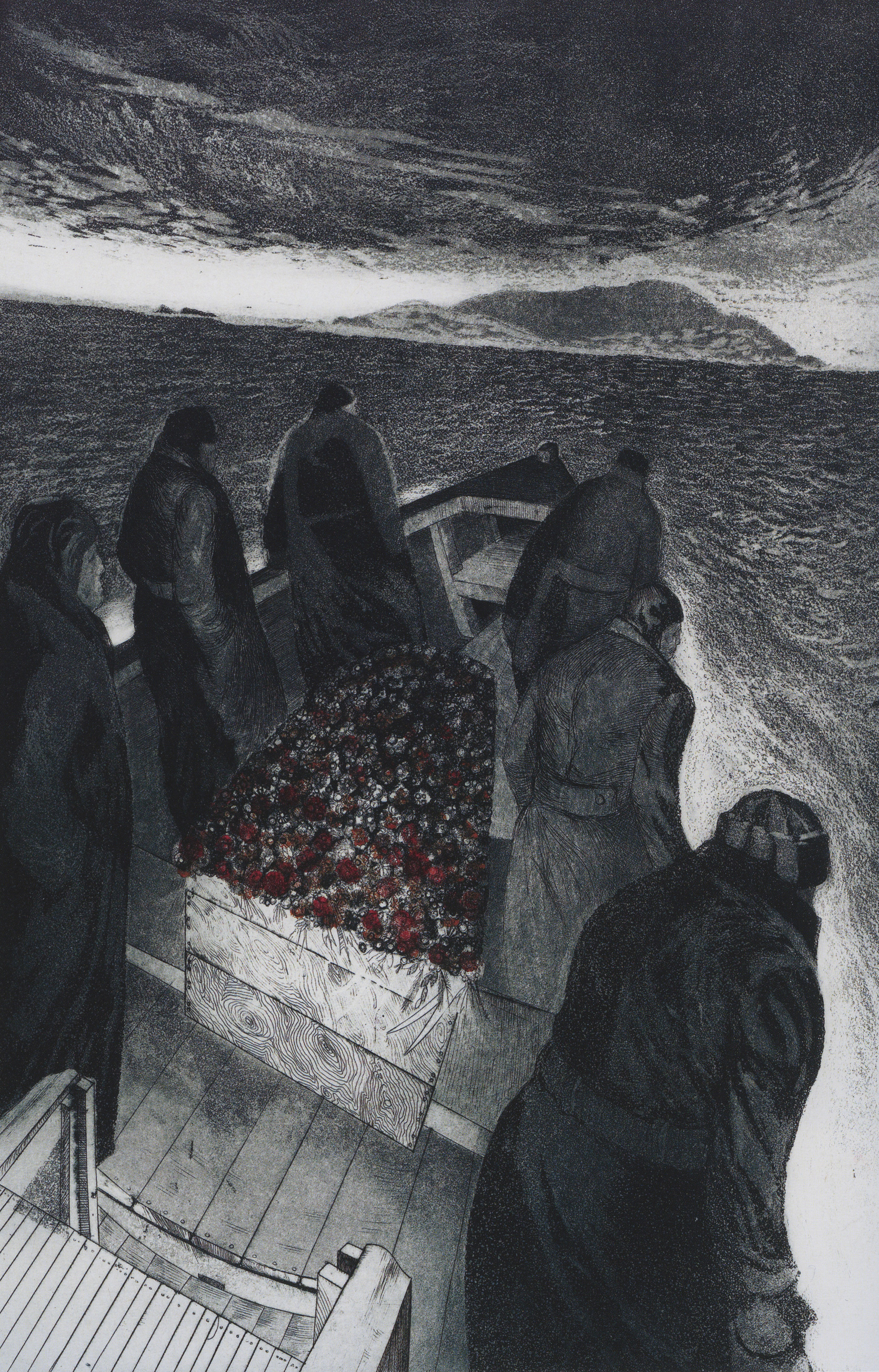 david blackwood_island funeral_1967_R