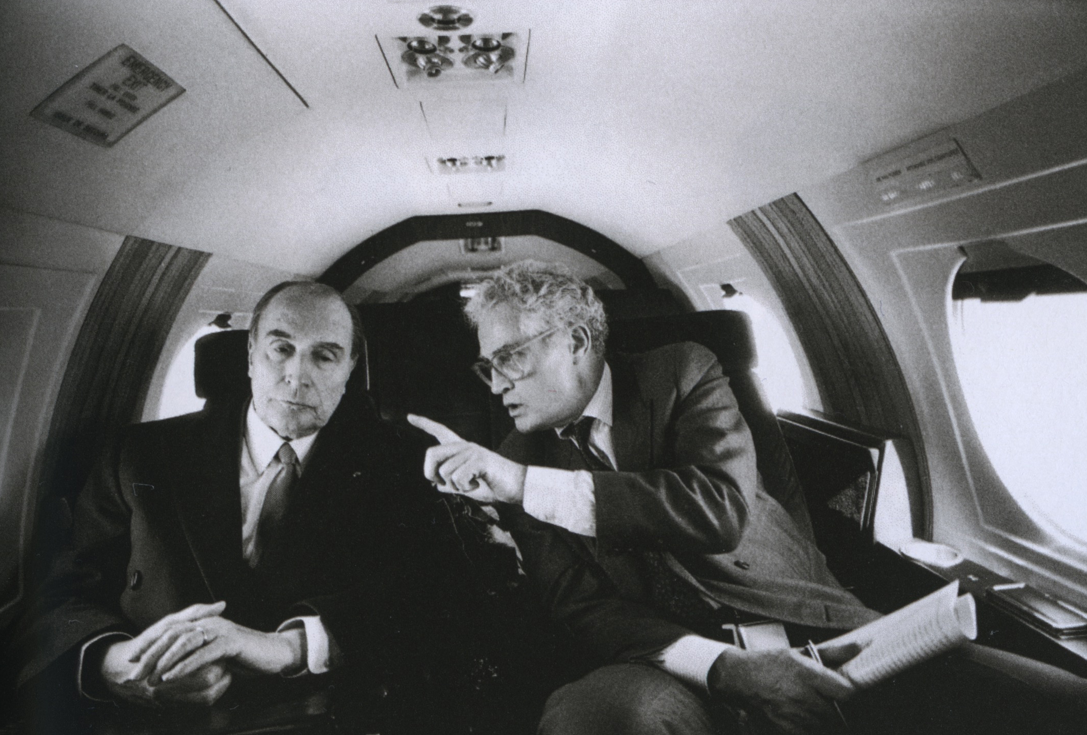 raymond depardon_mitterand et jospin_p137