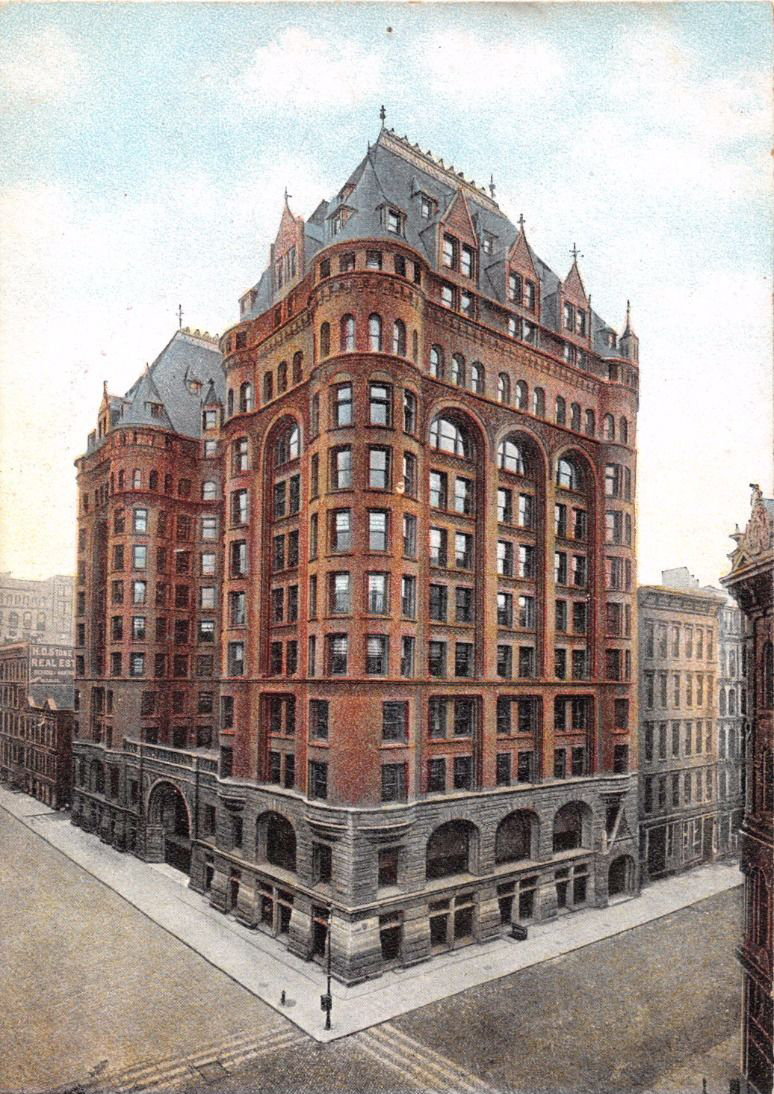 WCTU bldg, chicago, 1892-1926