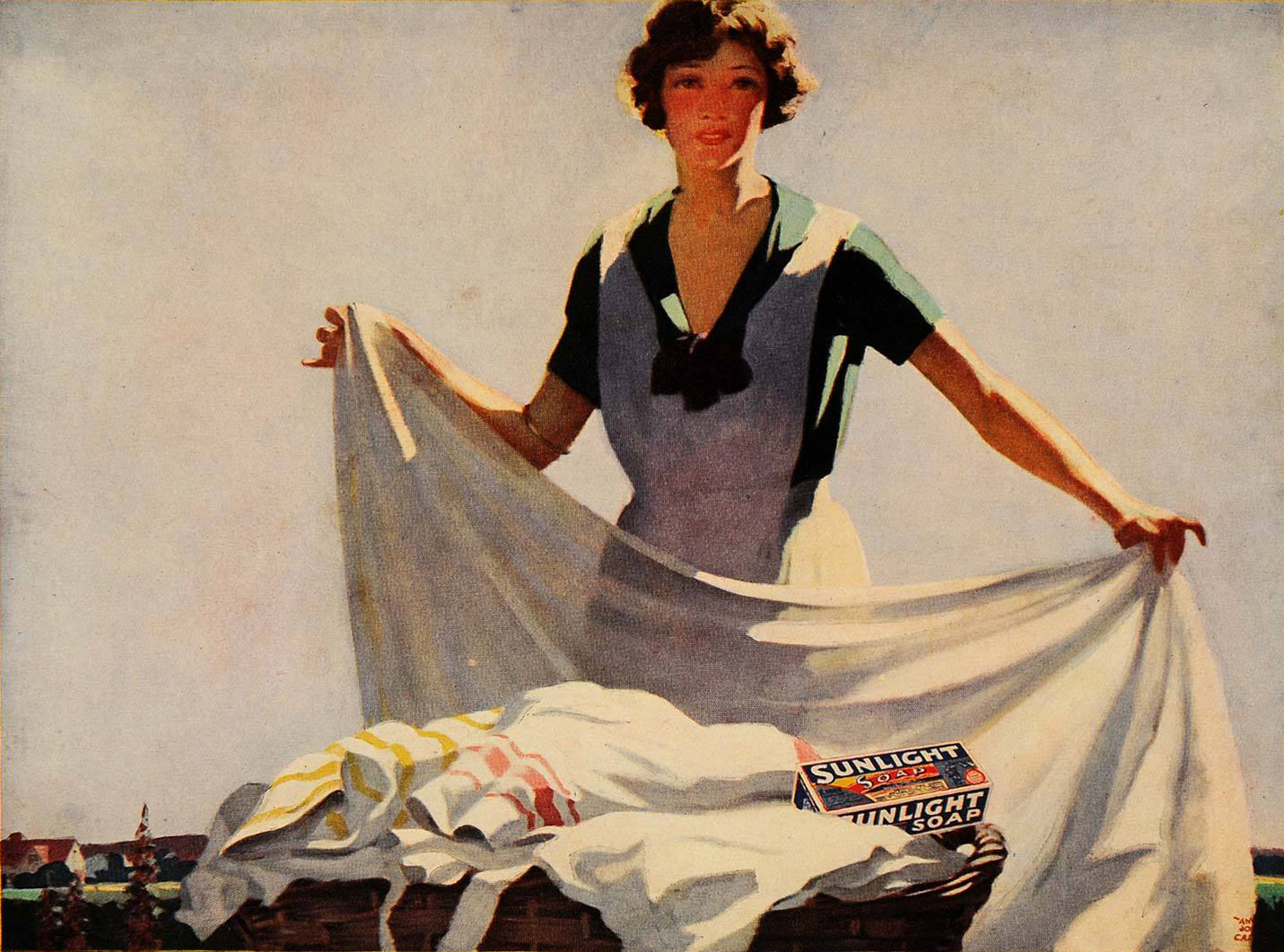 Andrew Johnson_Sunlight Soap Lever Poster, 1926